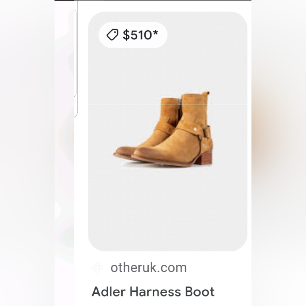 NWOT Other Adler Harness Boots Relic Whiskey Suede Size 40 - Picture 12 of 12